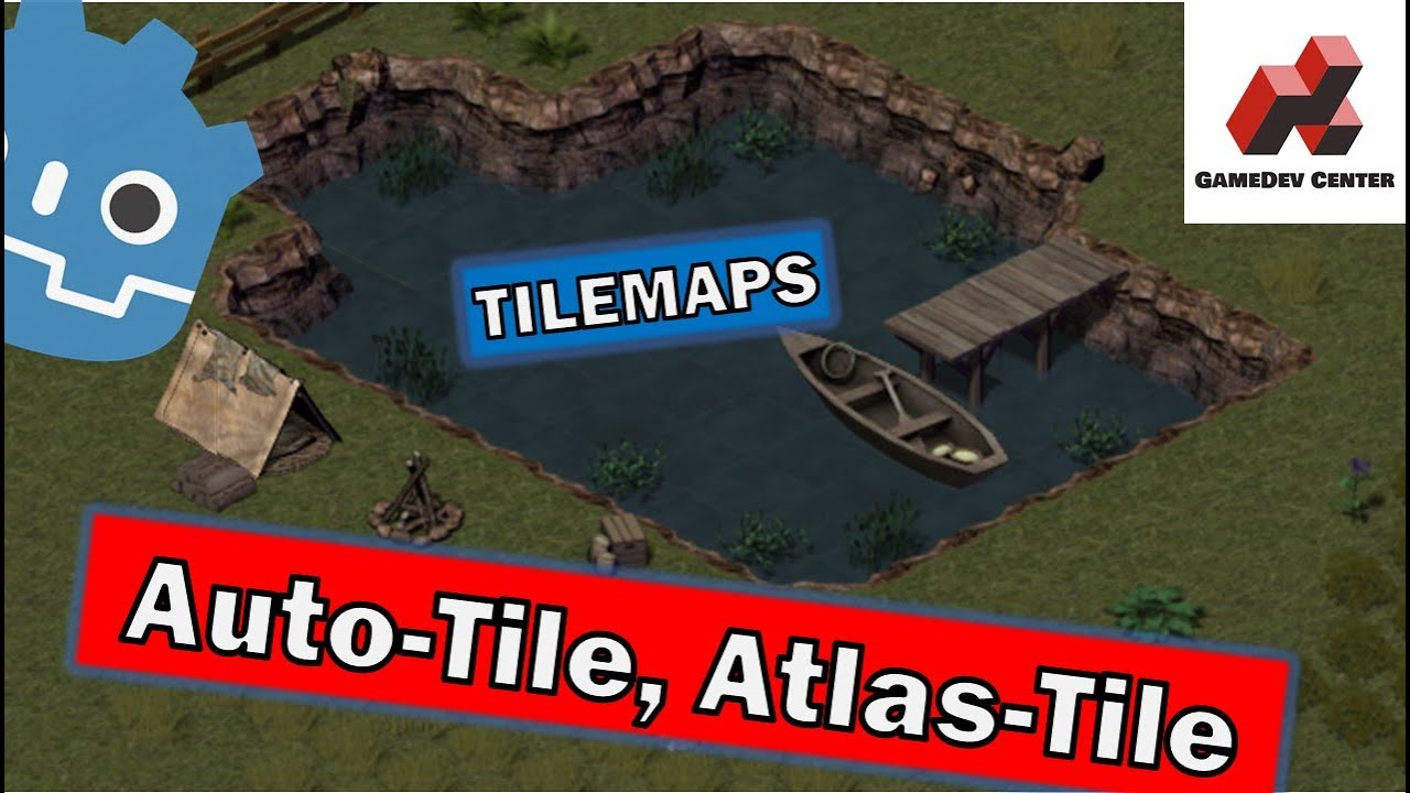Godot Tilemap | Atlas Tiles & Auto Tiles Godot Tutorial 3.2