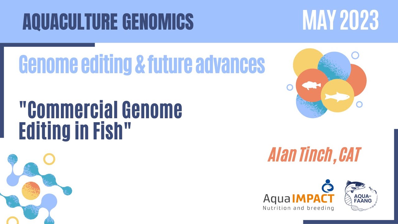 Commercial Genome Editing in Fish - Alan Tinch, CAT