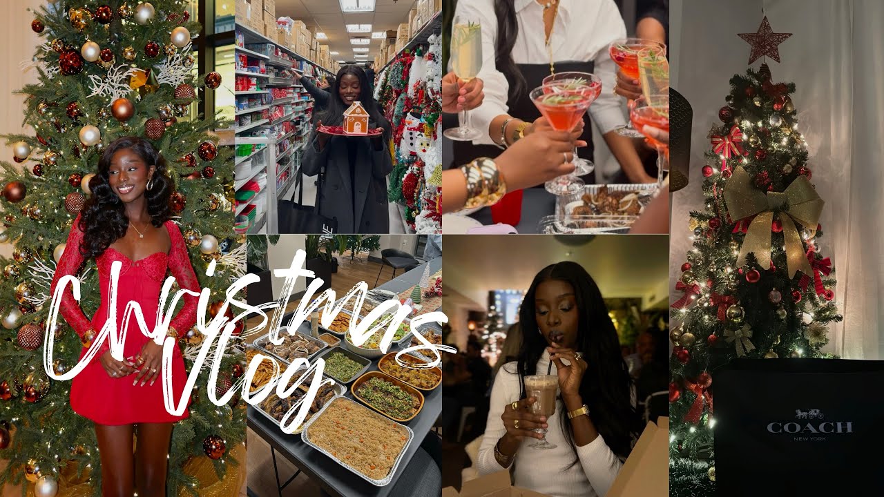 WEEKLY VLOG | C’est Noël ! Décorations, cadeaux et festivités | Montreal Vlog | Maguie