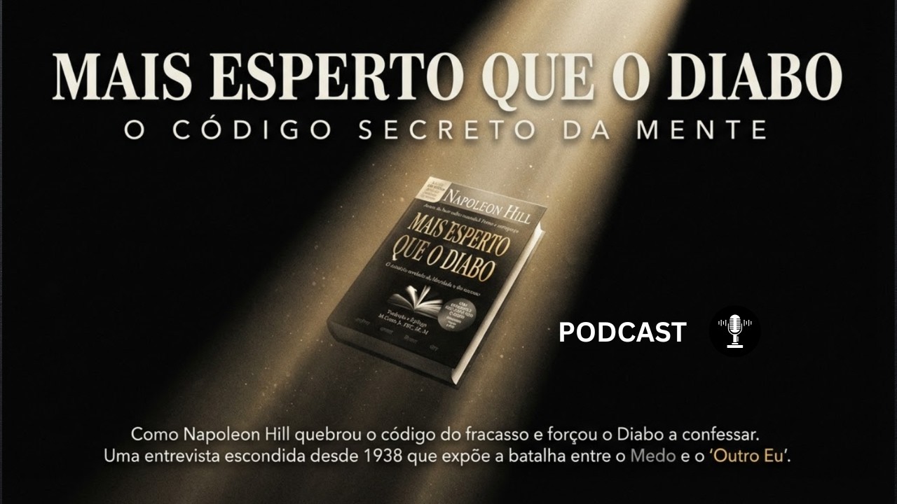 PODCAST 19 - DESENV. PESSOAL - MAIS ESPERTO QUE O DIABO - NAPOLEON HILL #podcast #audiobook