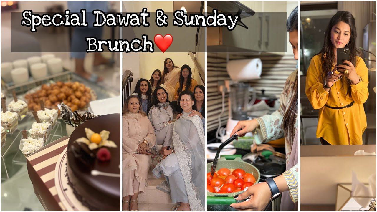 Special Dawat 😍 || Sunday Brunch || Family Masti || Taani Rixvi || Daily VLOG