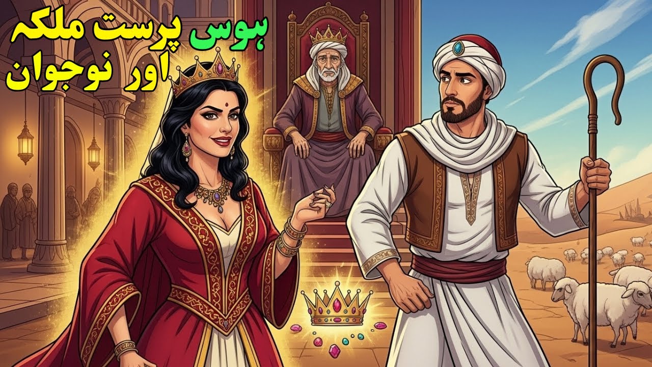 Hawas Parast Malka aur Haseen Naujawan | हवस परस्त मलका और हसीन नौजवान | islamic stories