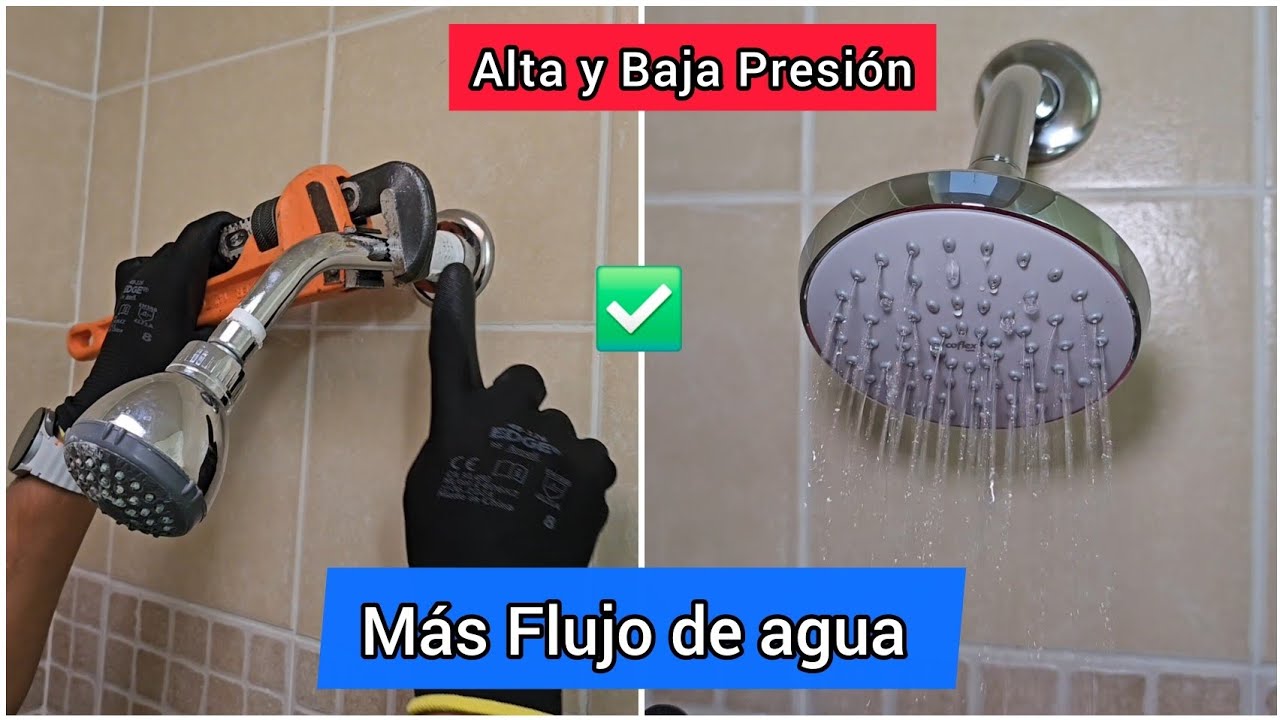 Cambia tu regadera por la autorregulable de coflex / Fácil y Rápido 