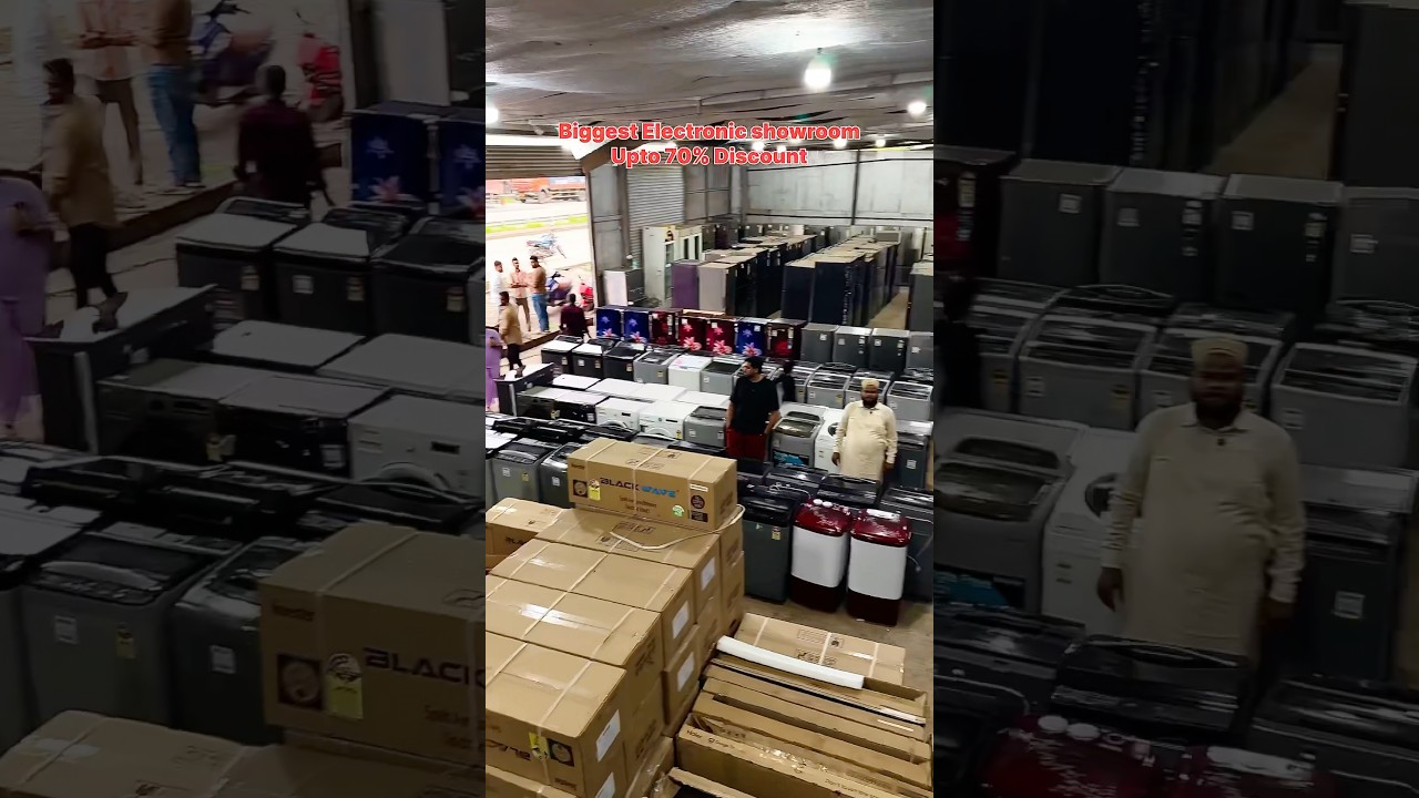 Mumbai me new electronics 70% off pe | Famous Fridge Centre Bhiwandi