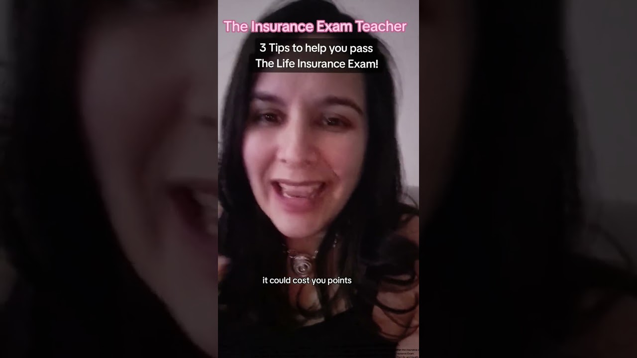 Tips to Pass The Insurance License Exam on the 1st try! Reach out to me for help passing the Life