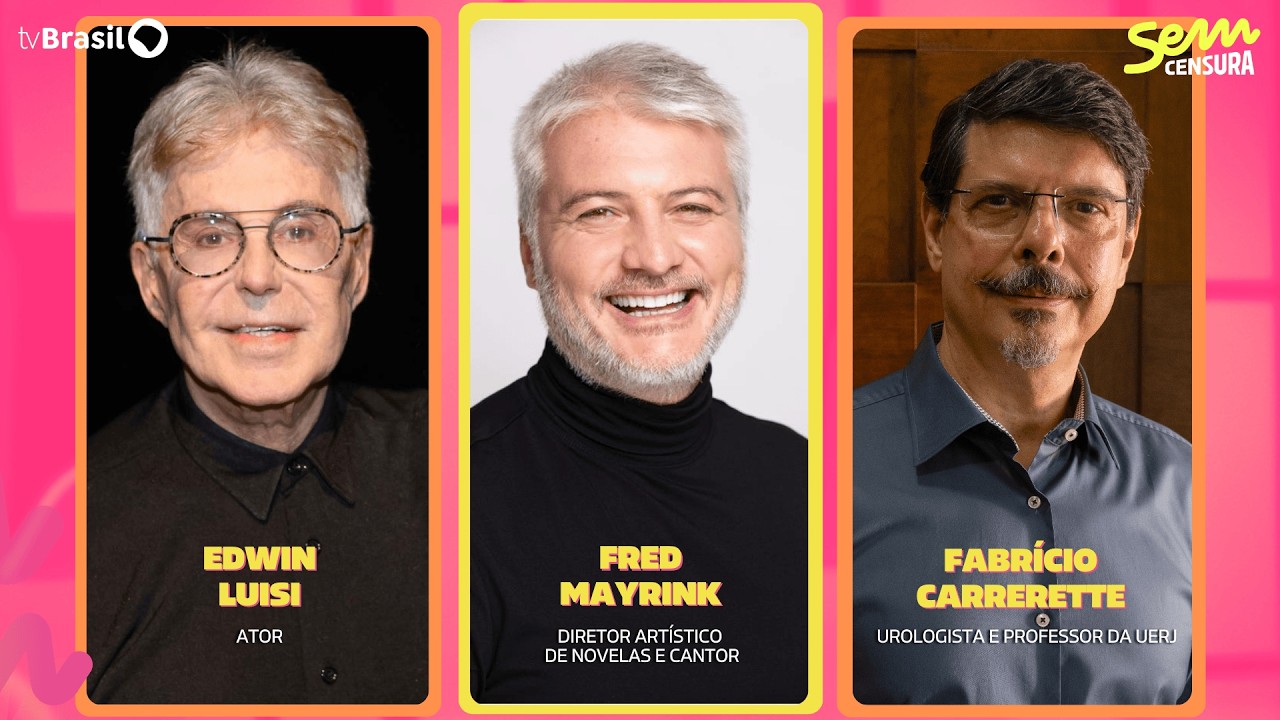 🔴 SEM CENSURA RECEBE EDWIN LUISI, FRED MAYRINK E FABRÍCIO CARRERETTE
