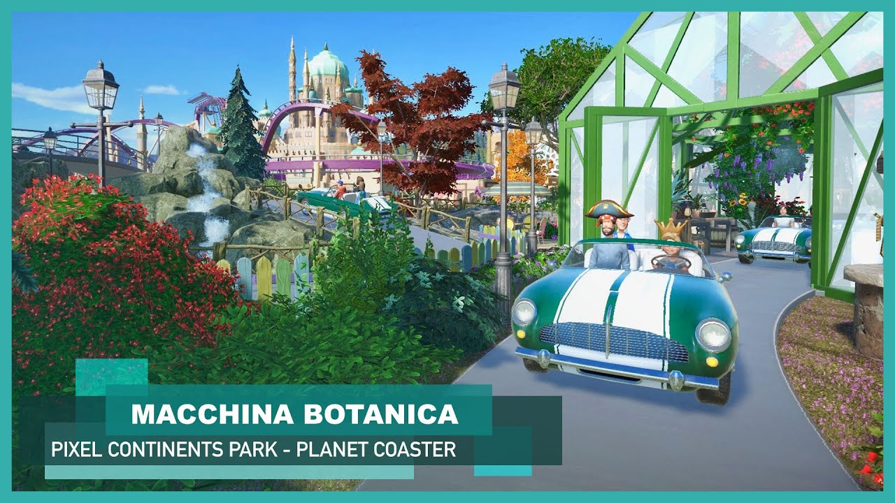 Macchina Botanica 🚘🌳 [Classic Car Ride] | Planet Coaster