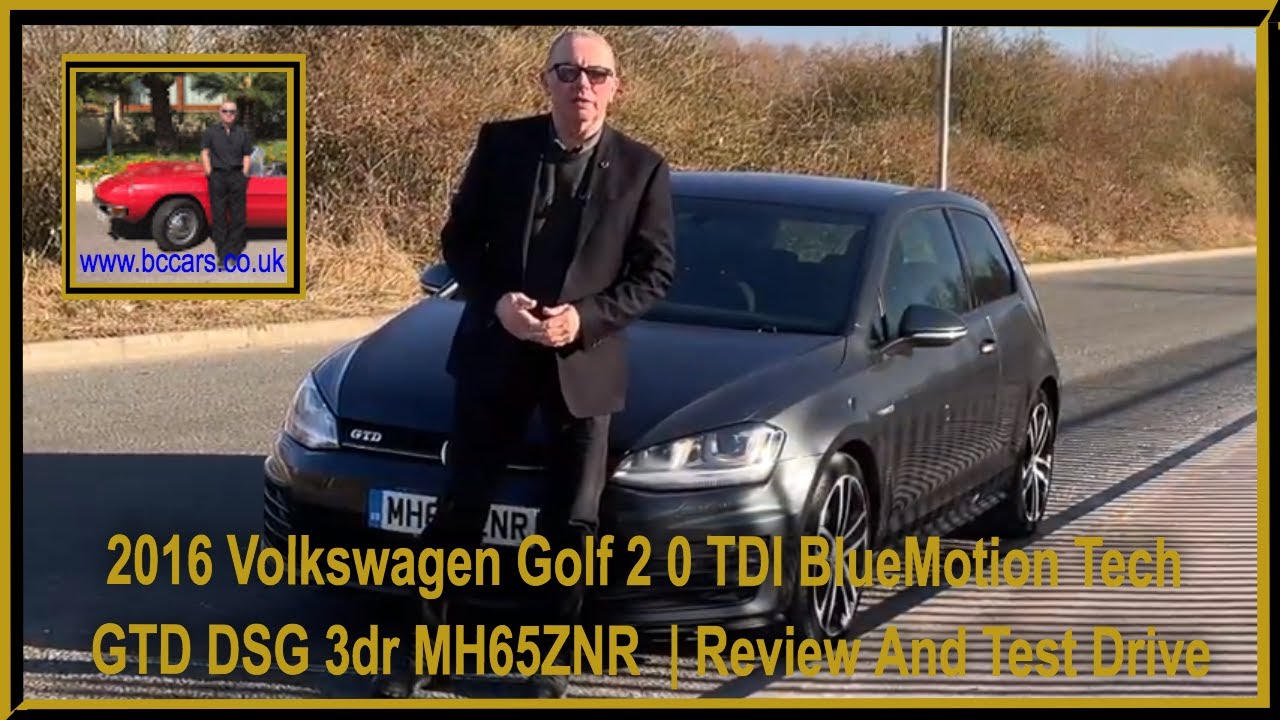 2016 Volkswagen Golf 2 0 TDI BlueMotion Tech GTD DSG 3dr MH65ZNR  | Review And Test Drive