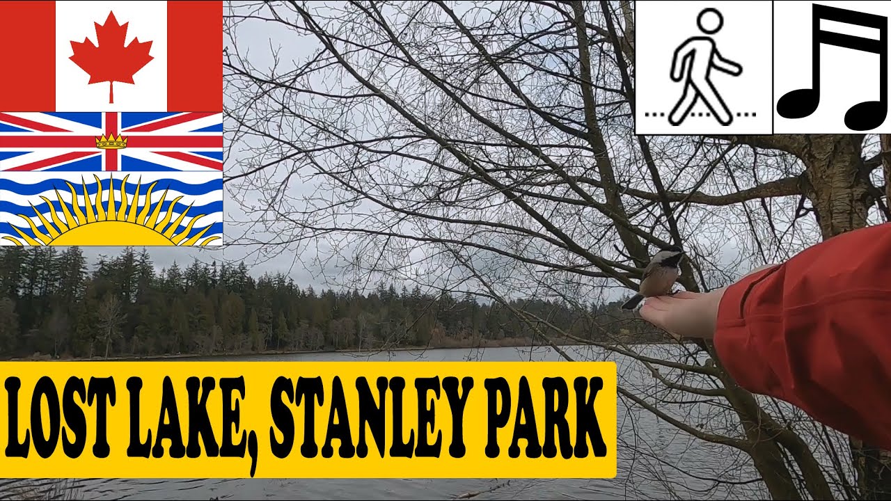#202 Walking by Lost Lagoon in Stanley Park, Vancouver, British Columbia, Canada