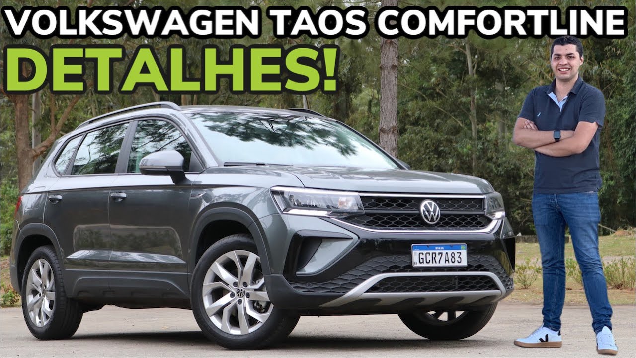 VOLKSWAGEN TAOS 2022 COMFORTLINE EM DETALHES - Falando de Carro