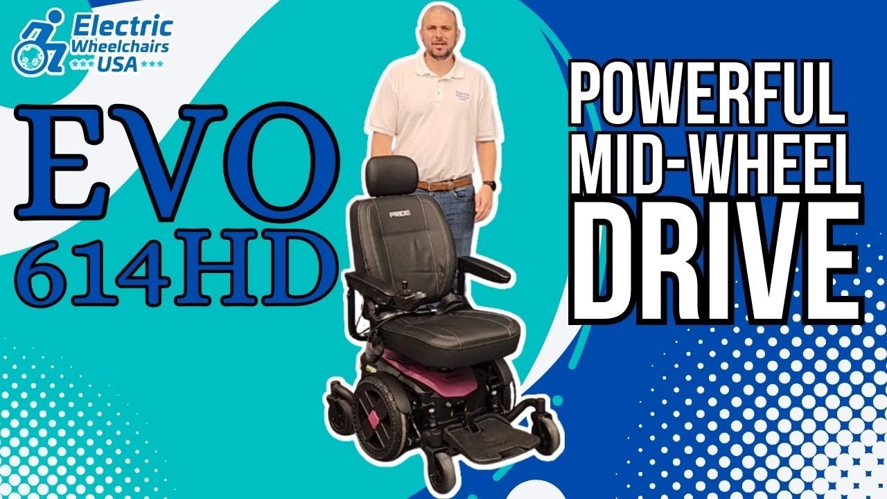 Pride Jazzy Evo 614HD Power Chair [2024]