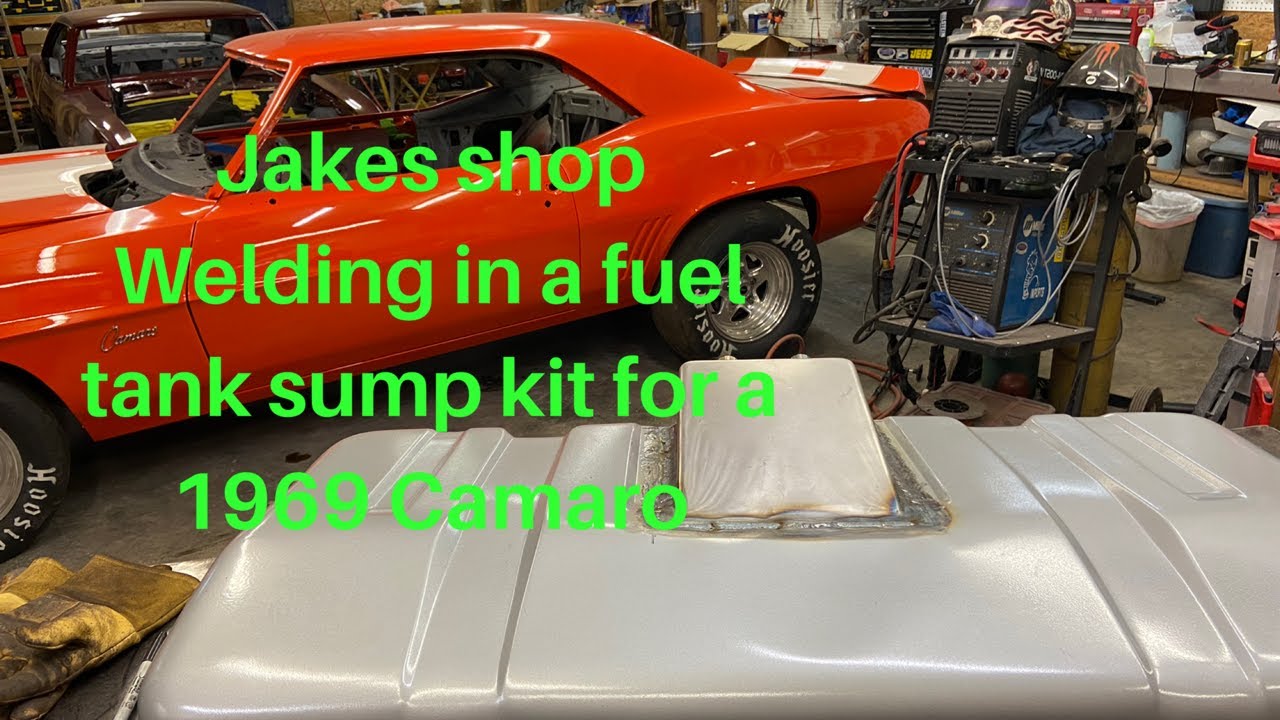 jakes shop fuel tank sump kit install 1969 camaro