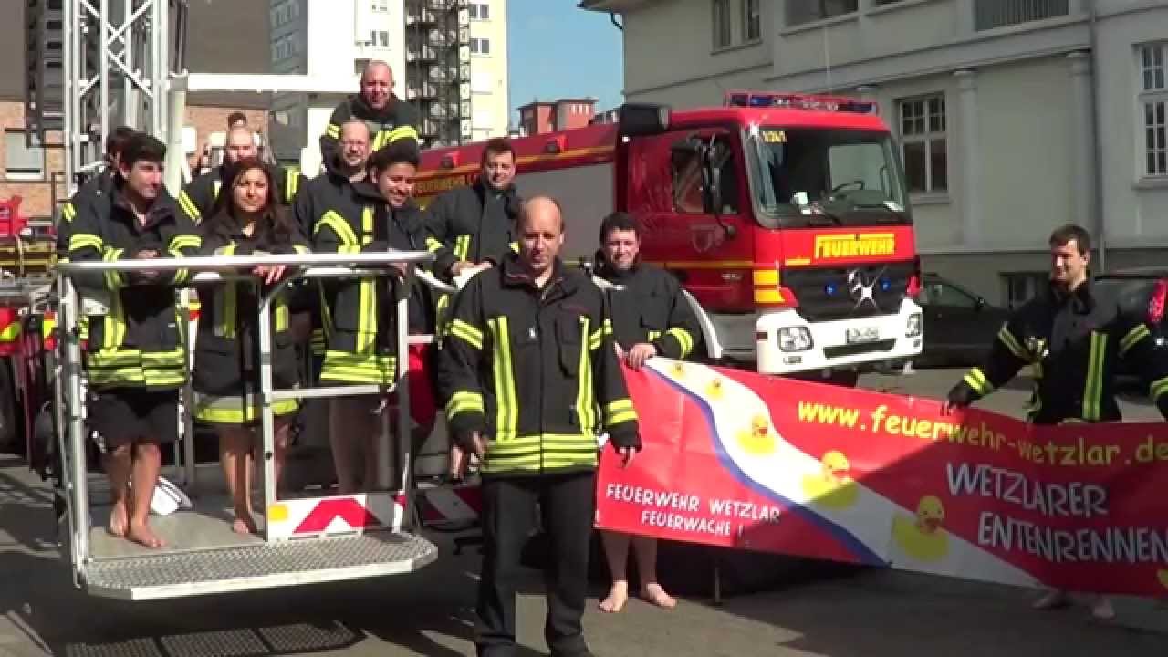 Cold water Challenge Freiwillige Feuerwehr Wetzlar Wache 1