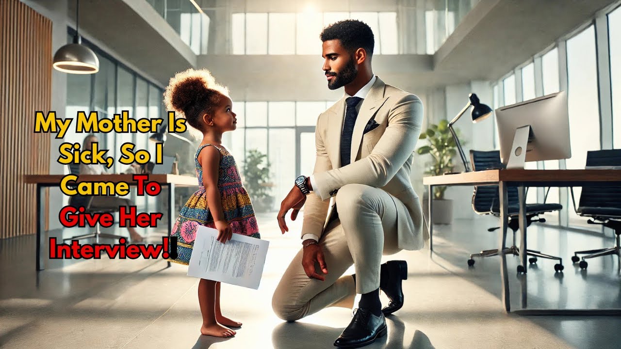 Little Girl Shows Up for Her Mom’s Interview—Millionaire CEO Never Expected This!