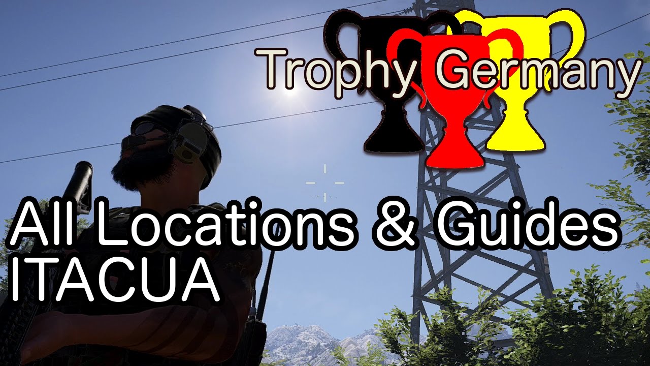 Ghost Recon Wildlands - All Locations & Guides ITACUA