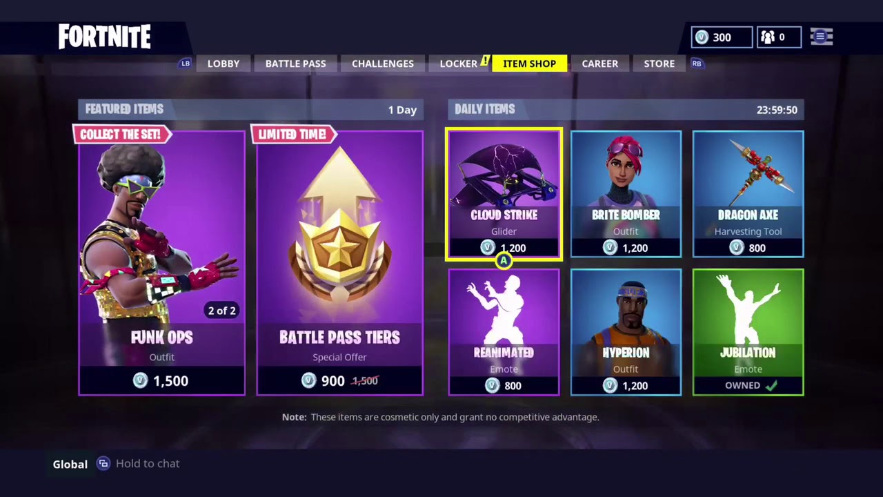 Fortnite Funk Ops Is Back! Funk Ops skin, Disco Brawl Pic, Brite Bomber skin, jubilation and more!