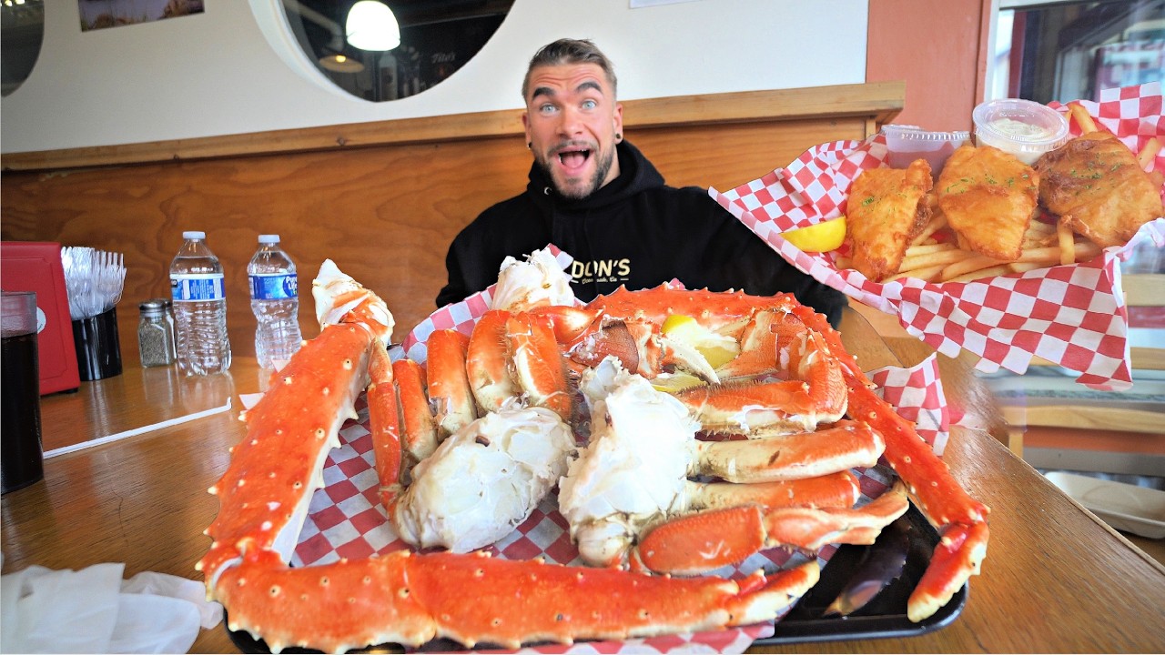THE LEGENDARY ALASKAN KING CRAB CHALLENGE THAT COST $260 | Joel Hansen