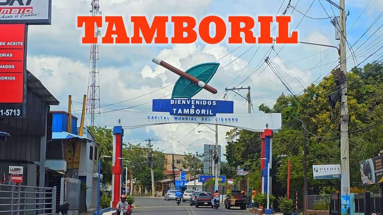 Grabaci&oacute;n especial de Tamboril, municipio de Santiago