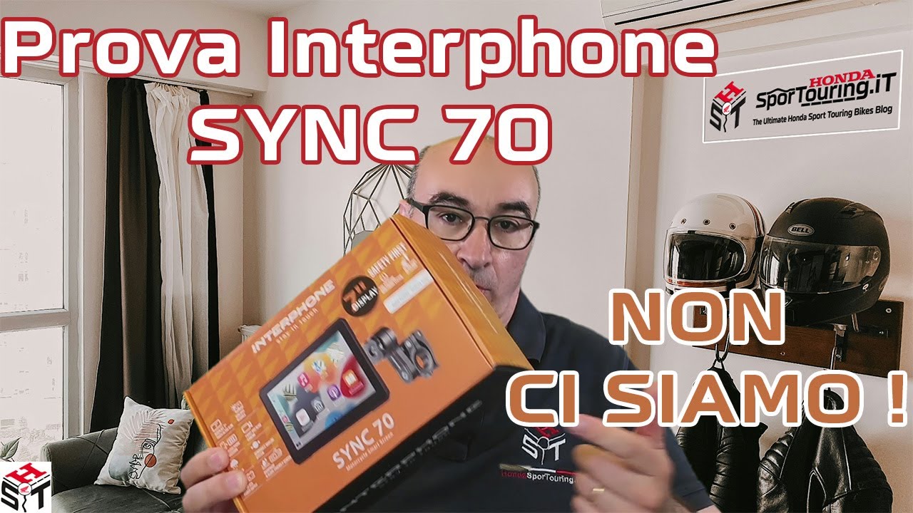 Prova Interphone SYNC 70: non ci siamo !