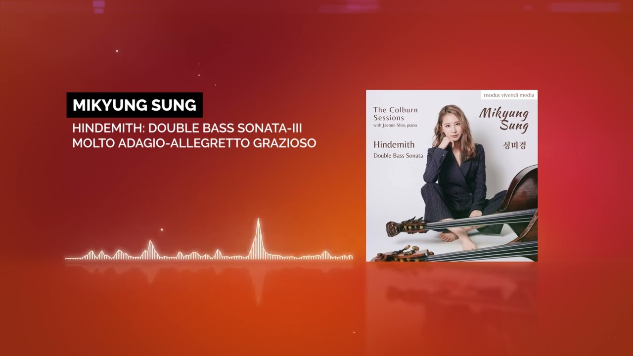 Hindemith: Double Bass Sonata - III. Molto Adagio (official audio) Mikyung Sung, Jaemin Shin