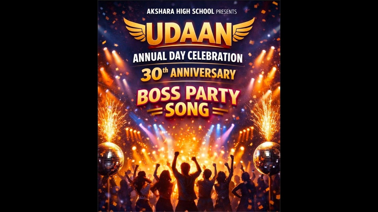 Boss Party | UDAAN 26🕊️