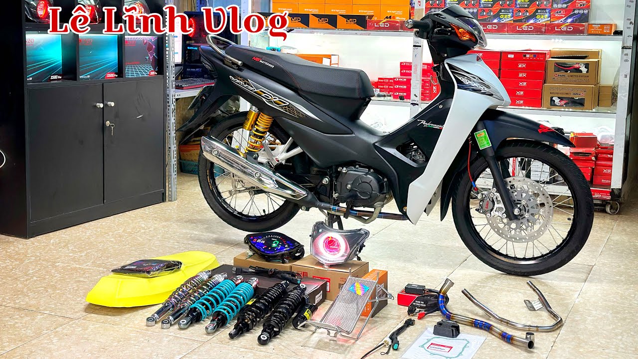 Lê Lĩnh Vlog | Combo Độ Wave 2024 Dưới 5 Triệu Sẽ Có Những Gì ???