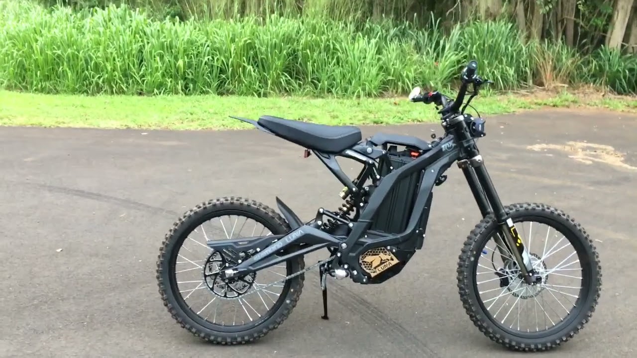 2022 sur ron x black edition. Luna cycles
