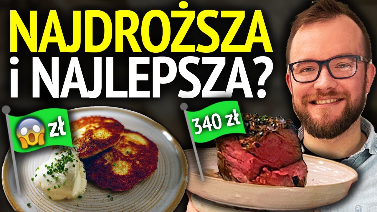 NAJDROŻSZA i NAJLEPSZA RESTAURACJA HOTELOWA w Polsce - Europejski Grill (Warszawa) | GASTRO VLOG