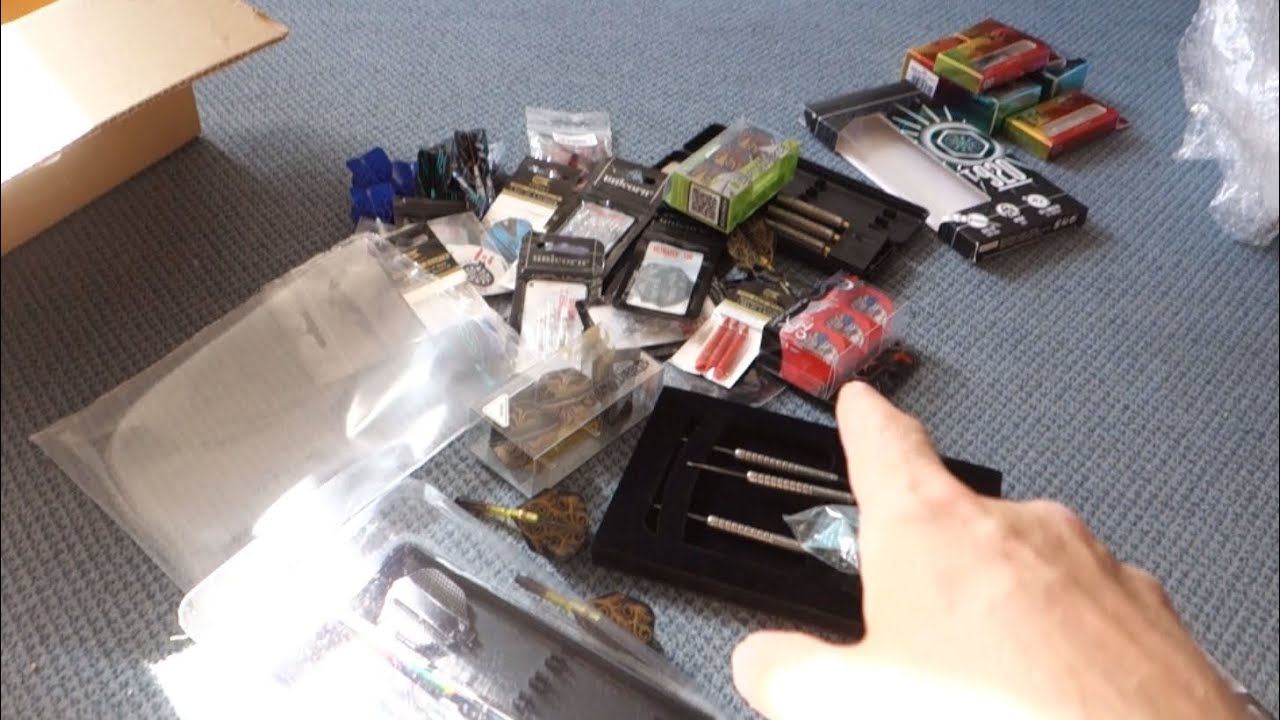 Wow solche Darts hatte ich noch nie! Anton unboxing mega Sachen: Setups, 8-Flight, Unicorn, Max Hopp