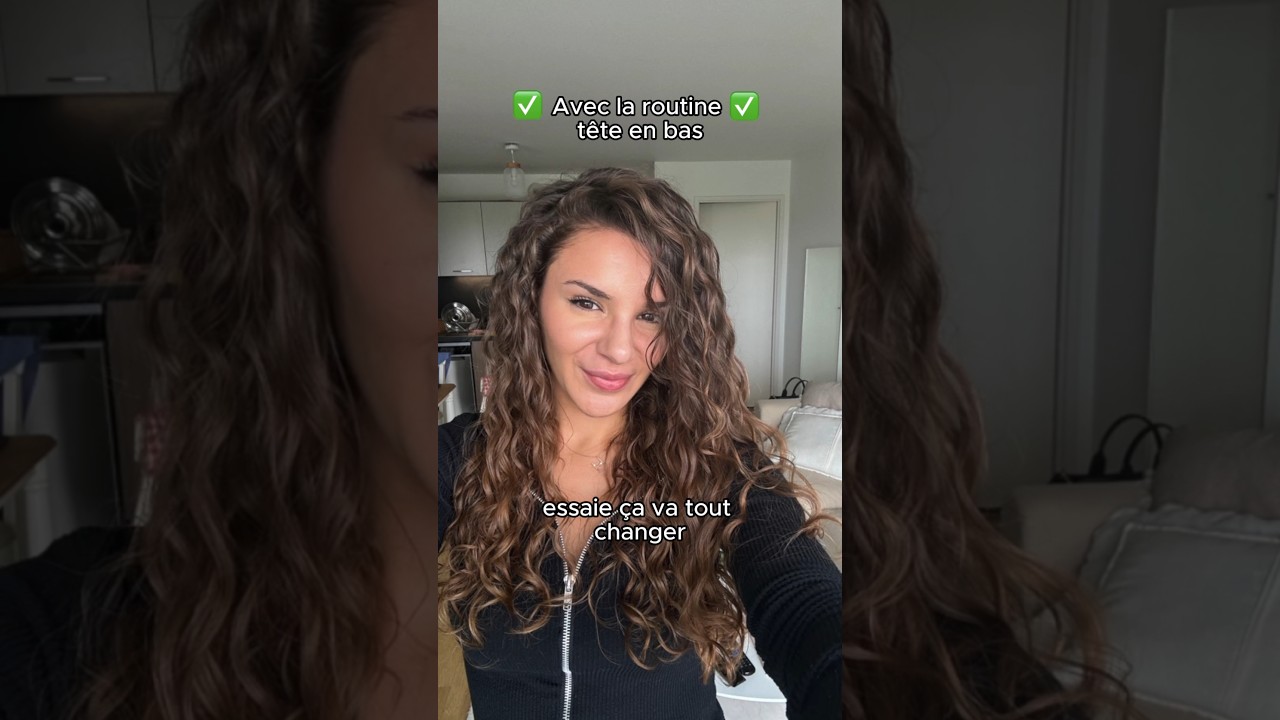 Routine curly sp&eacute;ciale volume #curlyhair #cheveux