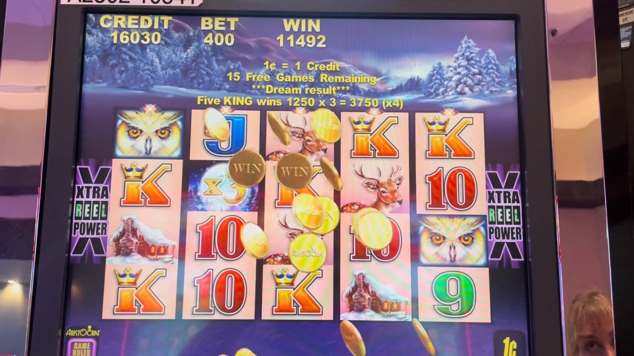 TimberWolf slot Big Bonus Win