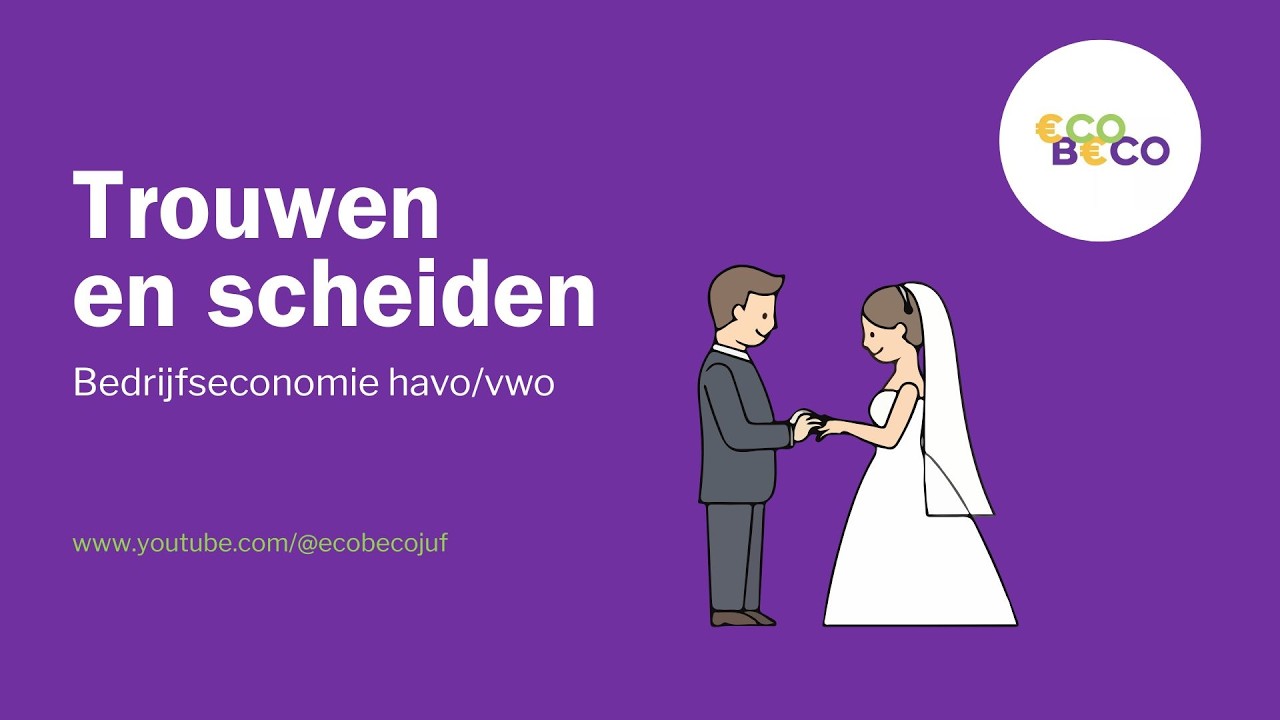 Huwelijk, geregistreerd partnerschap, samenwonen en scheiden - Bedrijfseconomie
