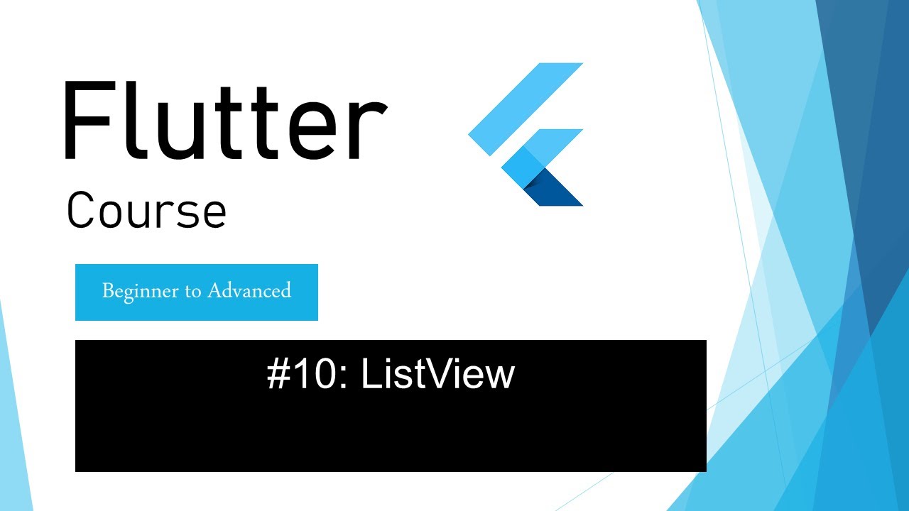 Flutter ListView Demo: Master Scrollable Lists with Ease
