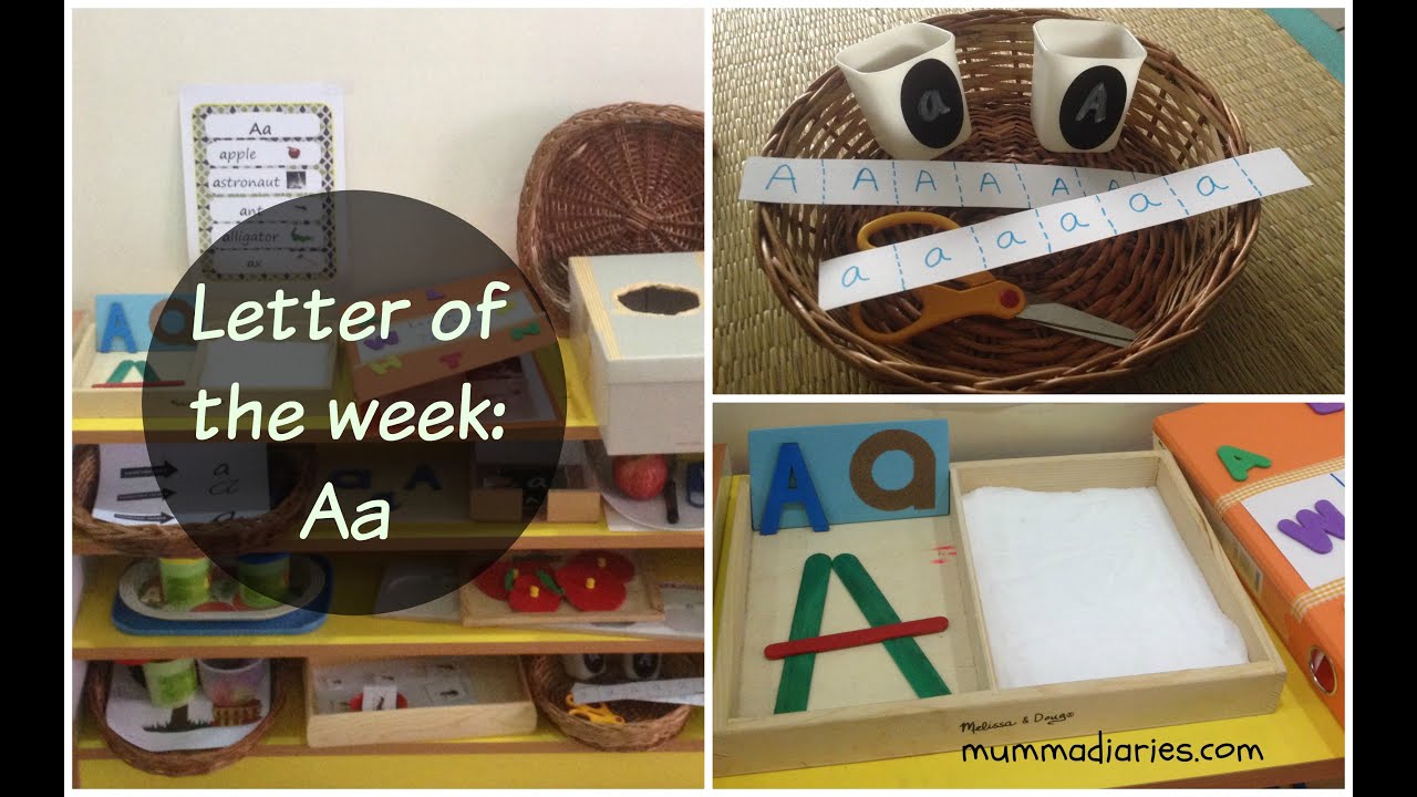 How to teach alphabets to children? (Letter of the week collab) - Aa