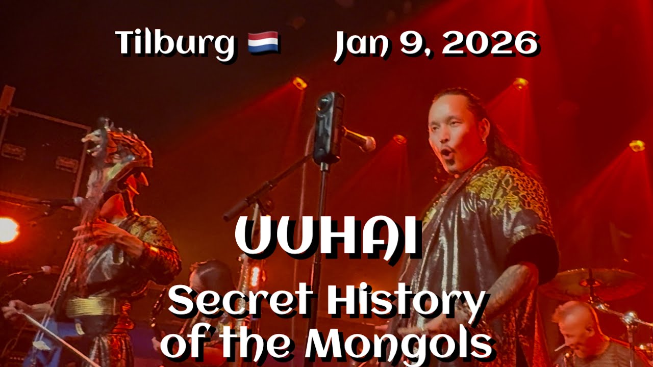 Uuhai - Secret History of the Mongols @013 Poppodium, Tilburg, NL 🇳🇱 Jan 9, 2026 LIVE HDR 4K