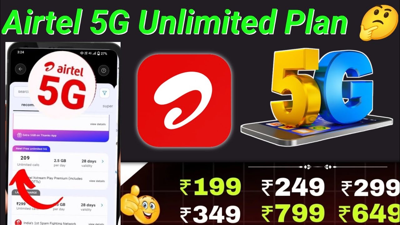 airtel best recharge plan 2026 !! airtel best 5g recharge plan || airtel recharge plan #mobilerecha