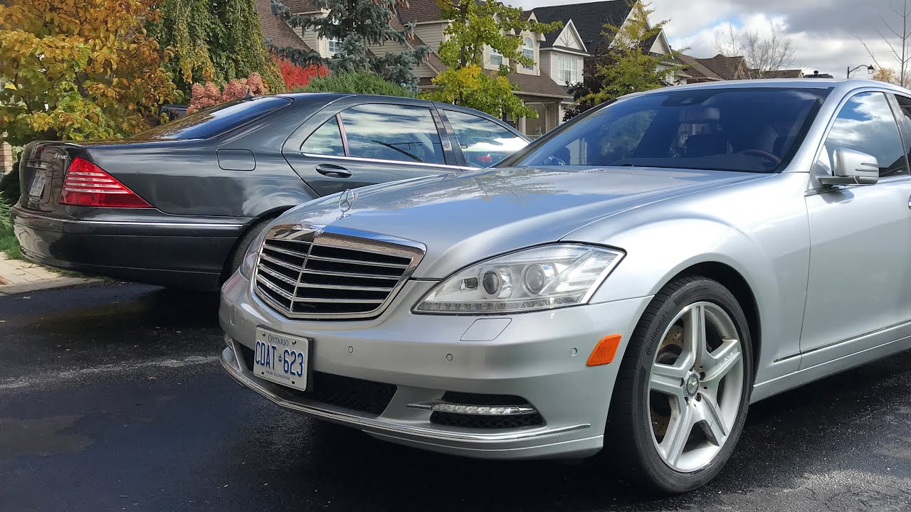 W220 против W221 Mercedes S-класса