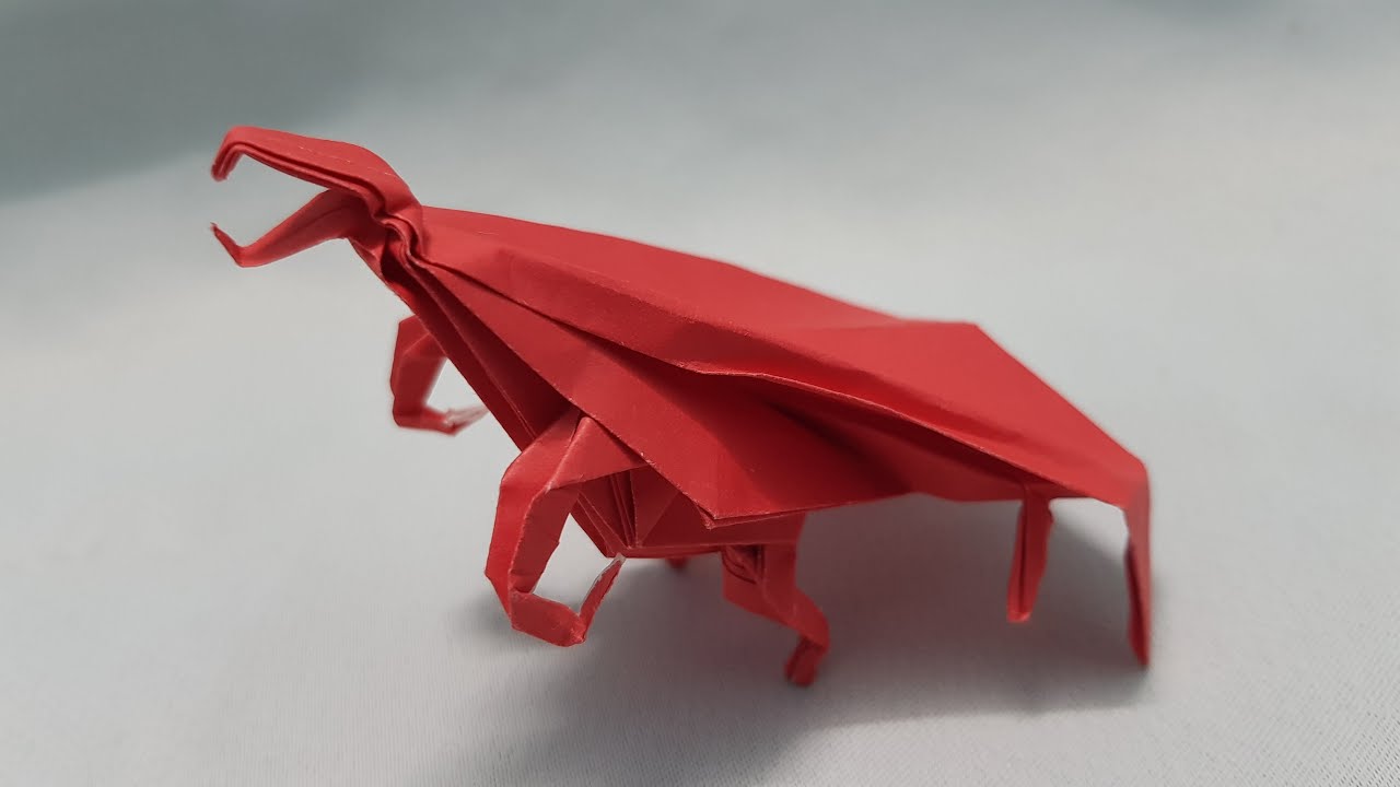 Origami Monster Muto In Godzilla 2014 (By 종이접는 도토리)