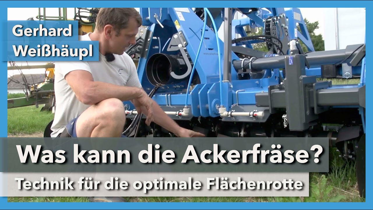 Die optimale Flächenrotte - mit der Ackerfräse von Vortex? | Gerhard Weißhäupl | Rundgang 4 | 2021