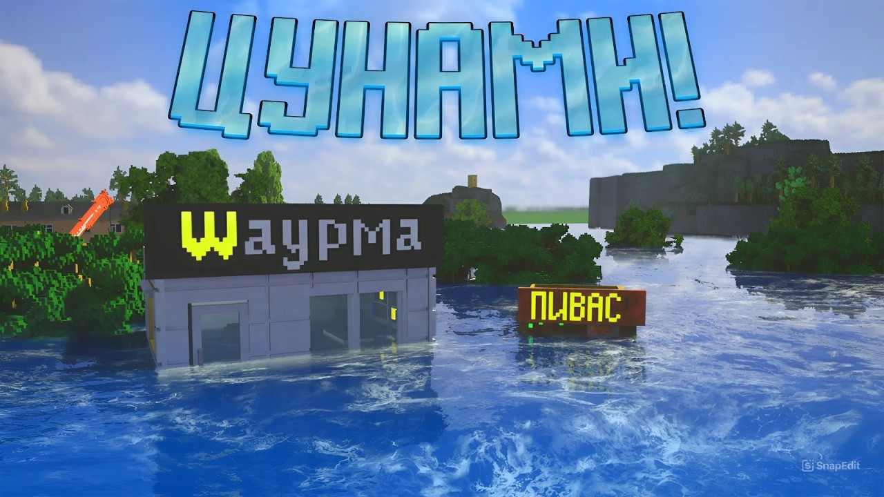 😱МЕНЯ ПРЕСЛЕДУЕТ ЦУНАМИ! (Teardown)