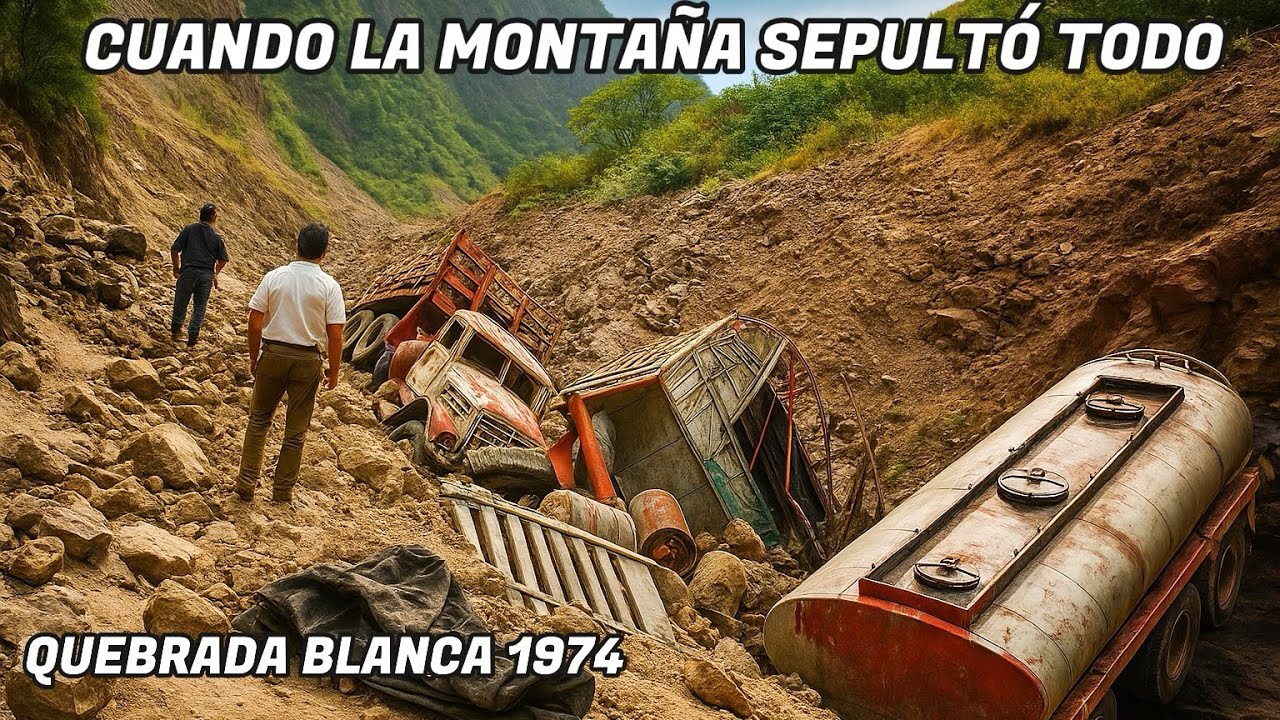 CUANDO LA MONTA&Ntilde;A SEPULT&Oacute; TODO: Quebrada Blanca 1974 