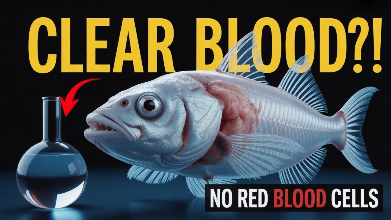 "This Fish Has Transparent Blood and NO Red Blood Cells... How Is It Alive?"