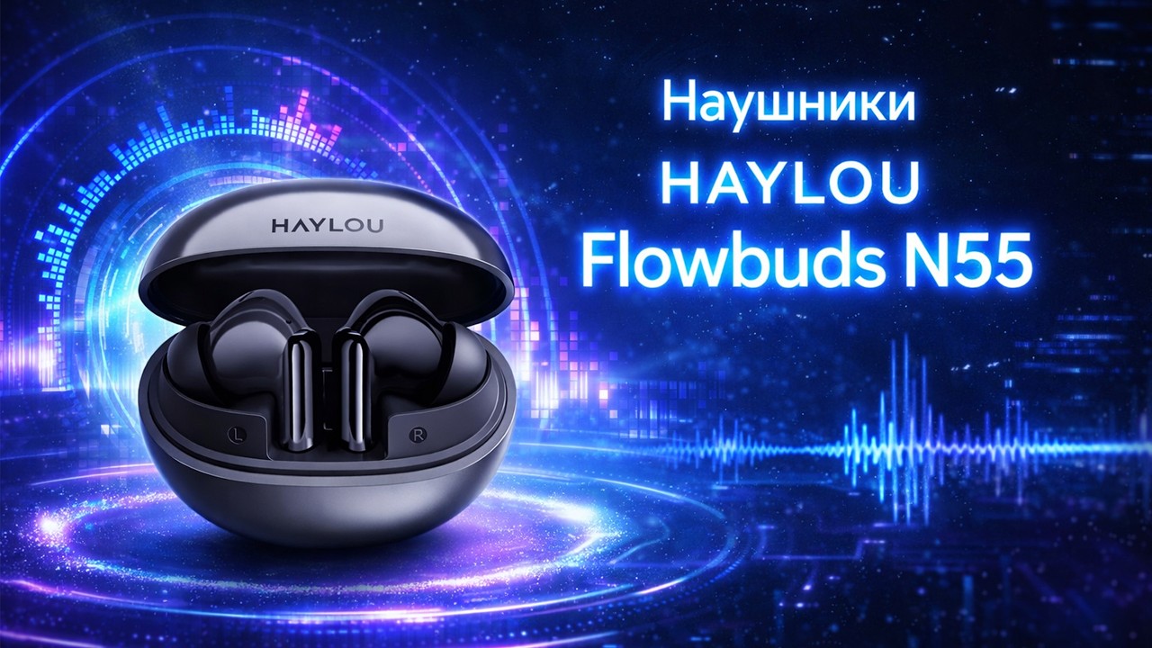 HAYLOU Flowbuds N55 - ЛУЧШИЕ НАУШНИКИ ЗА СВОИ ДЕНЬГИ 🔥
