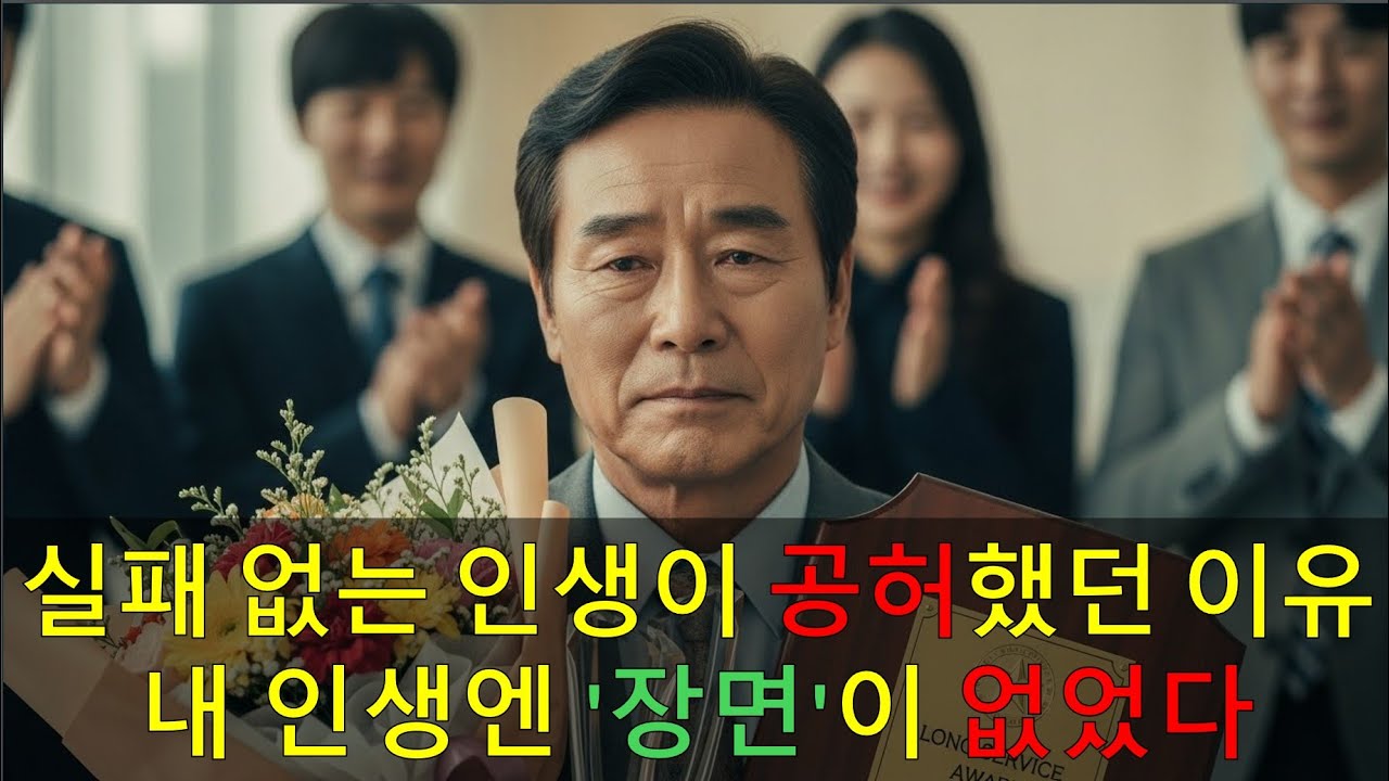 실패도 없었지만 인생이 공허했던 이유ㅣ내 인생엔 '장면'이 없었다ㅣ인문학ㅣ인생후반ㅣ오디오북ㅣ라디오사연ㅣ지혜ㅣ#사연