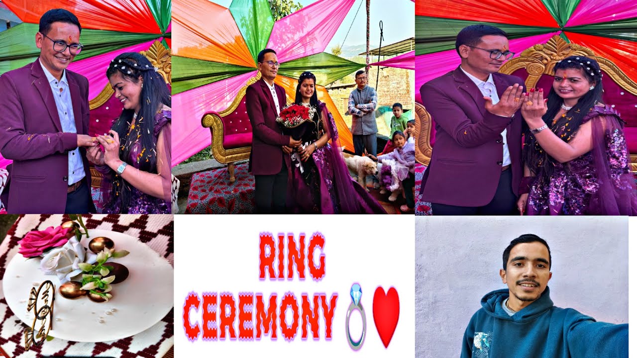 Aaj Hui ring ceremony 💍♥️#ringceremony#viral#uttarakhand#ceremony#ring#vlog#shadi#phadilifestyle 