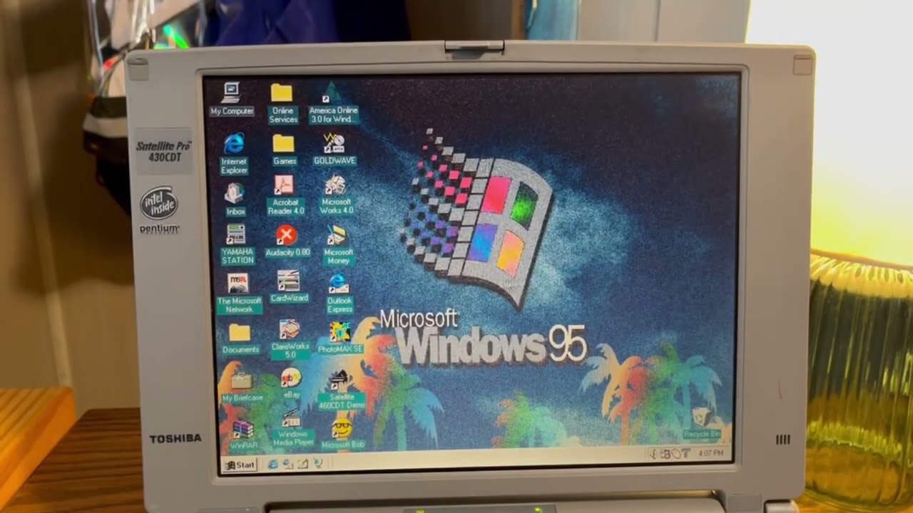 1996 Toshiba Satellite Pro 430CDT