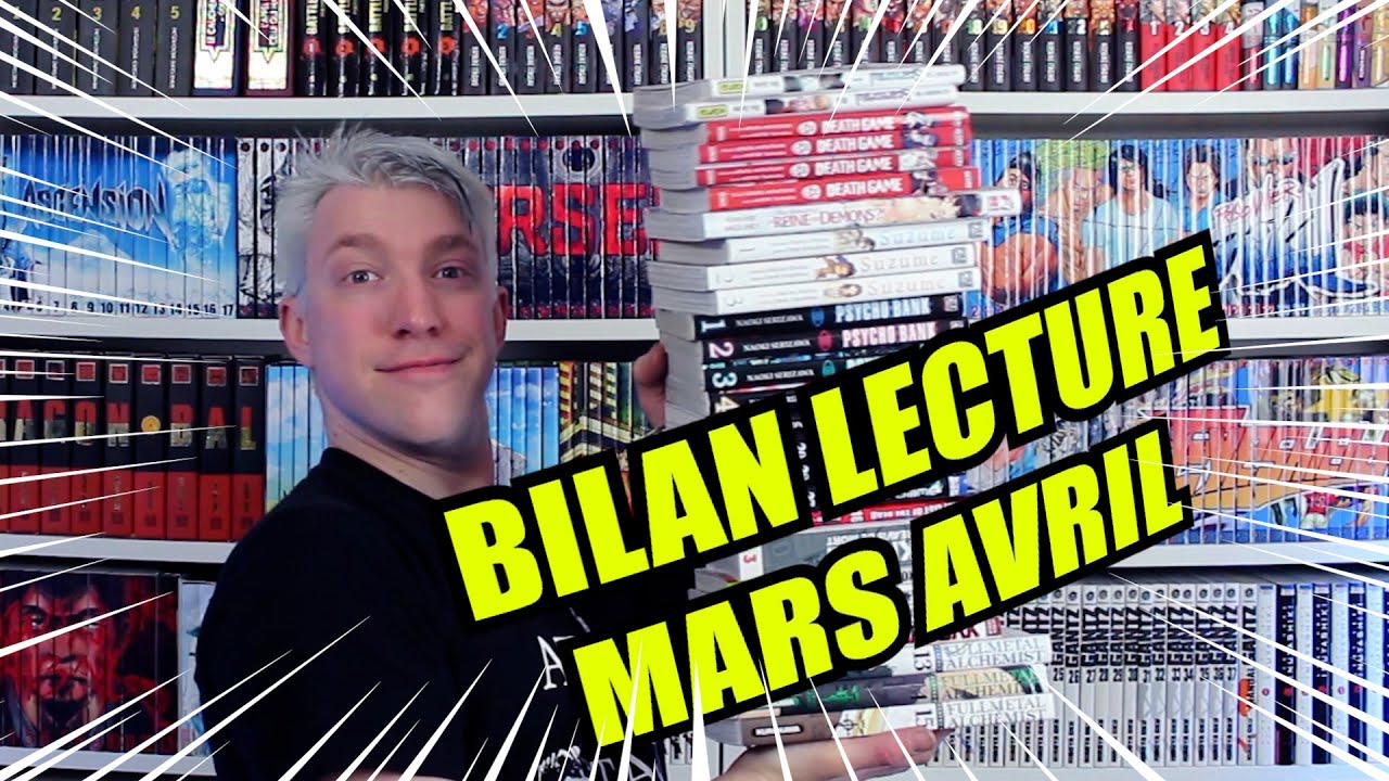 TOUTES MES LECTURES DU MOMENT ( bilan lecture Mars Avril )