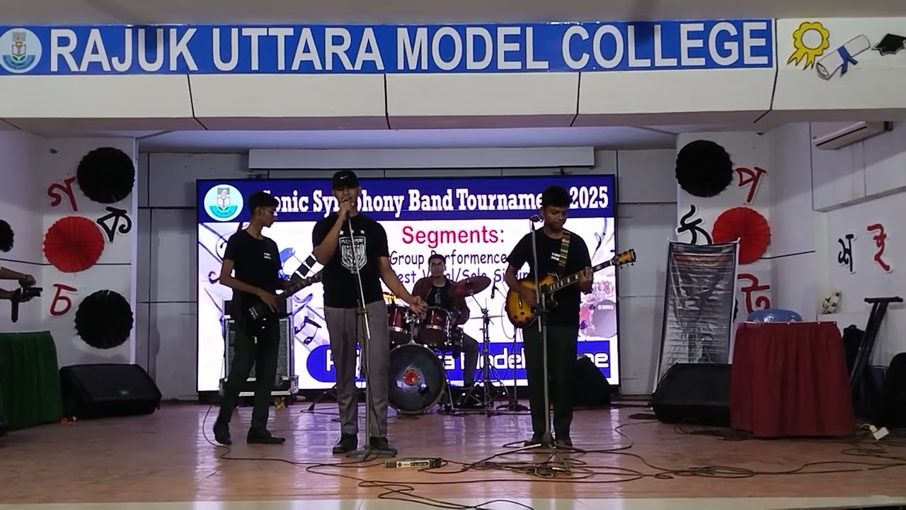 Neela cover by Obortoman|Sonic Symphony Band Tournament-2025|Rajuk Uttara Model College