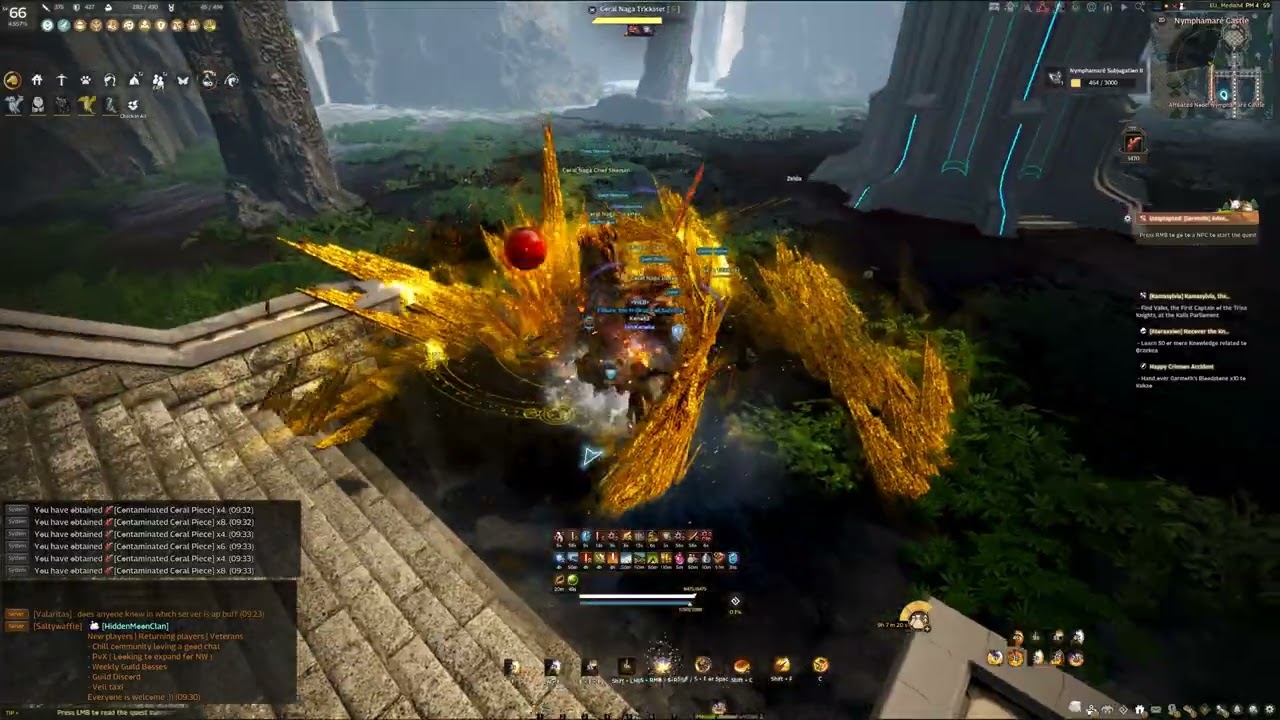 BDO Scholar | Edania Nymphamare Castle 11.440  trash Lv2