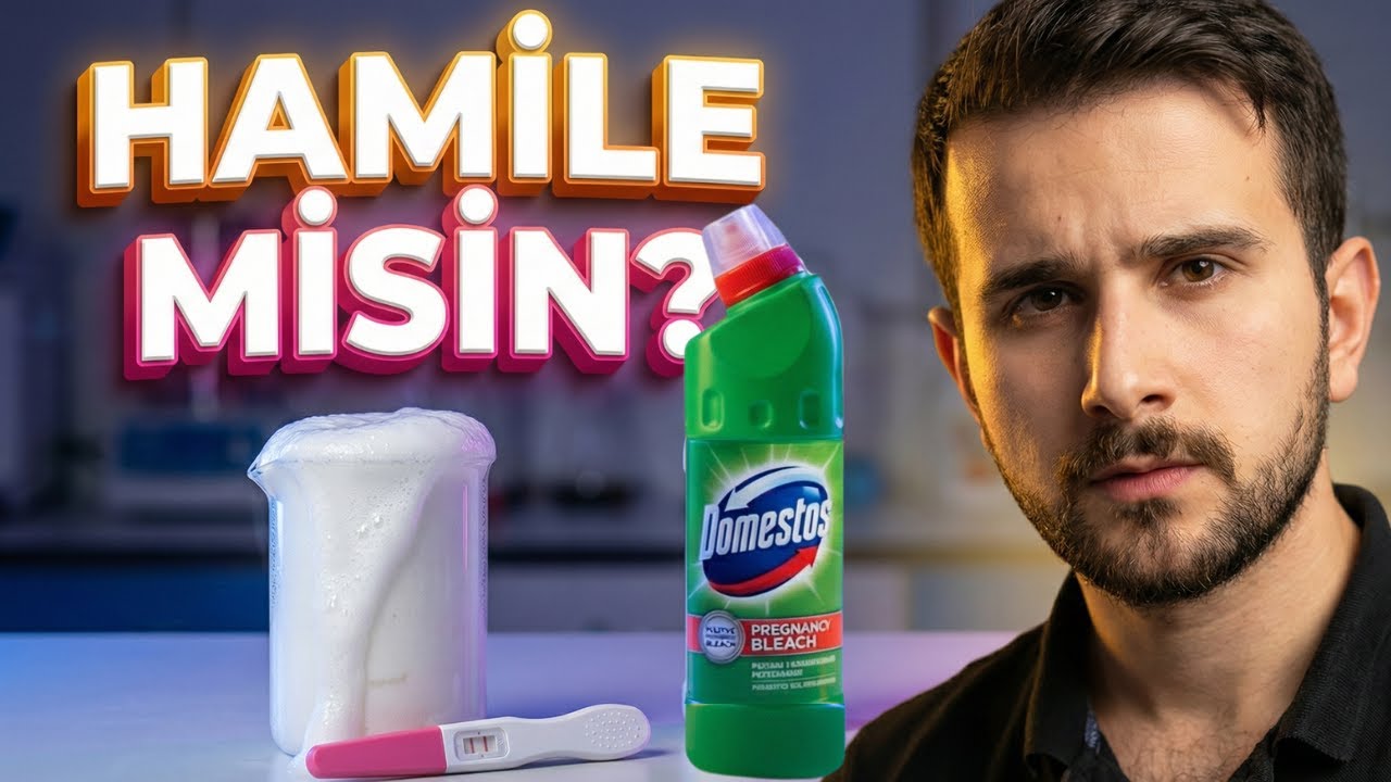 Çamaşır Suyu Gebelik Testinde Neler Olur?
